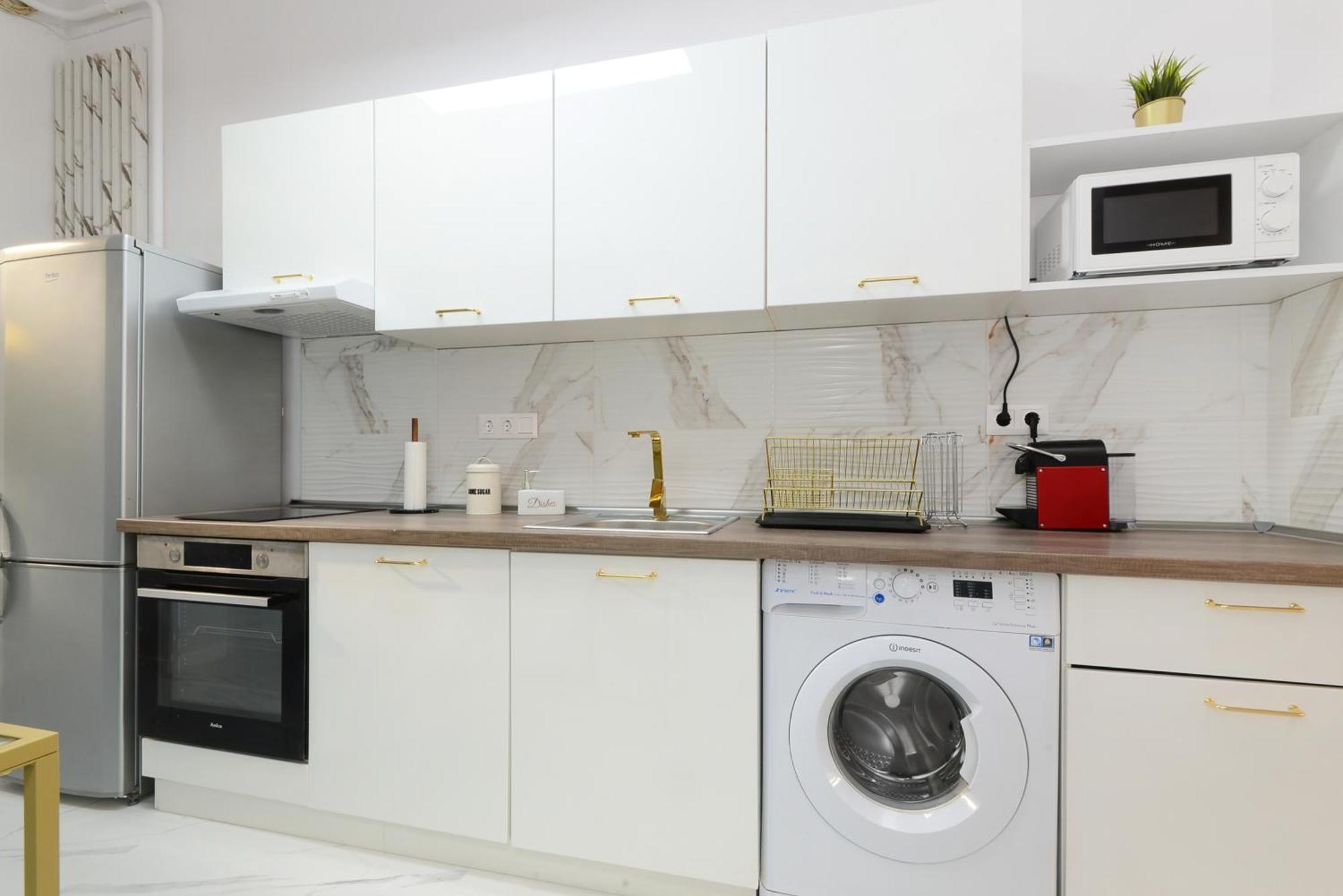 White & Gold Apartment Budapest Luaran gambar